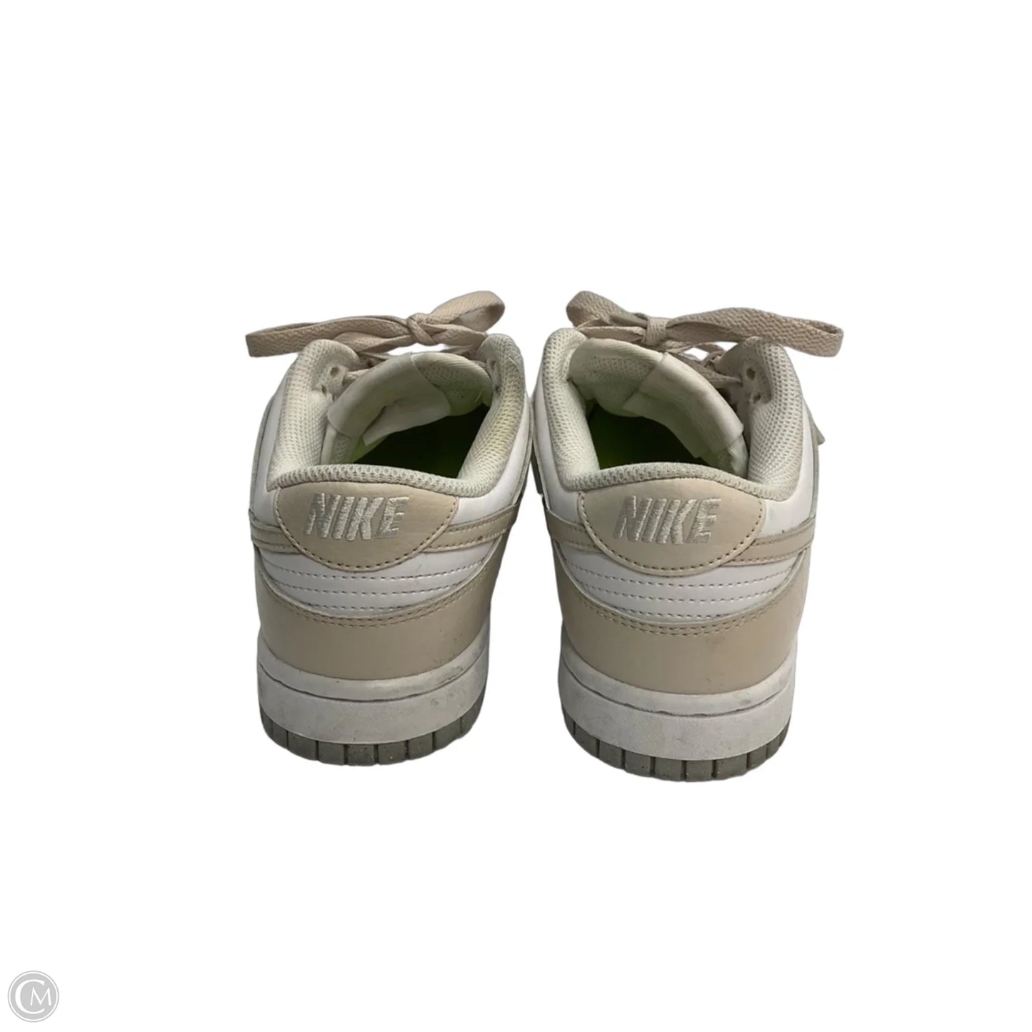 Shoes Sneakers By Nike In Cream & White, Size: 6.5