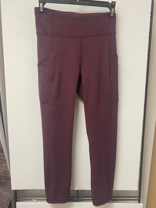 Athletic Leggings By Lululemon In Purple, Size: 4