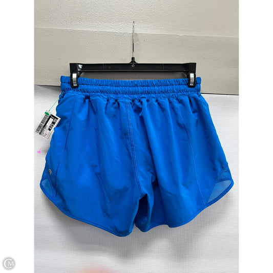 Athletic Shorts By Lululemon In Blue, Size: S