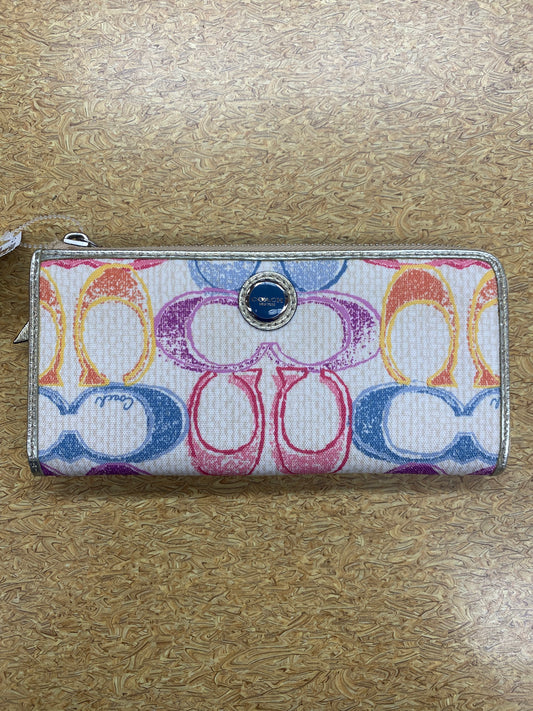 Wallet By Coach, Size: Medium