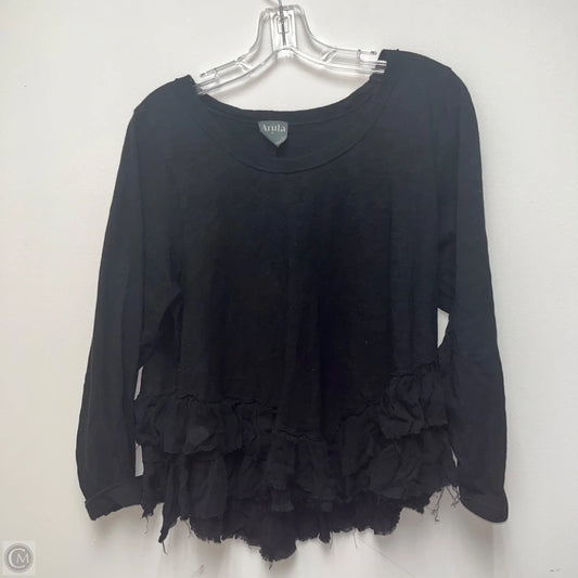 Top Long Sleeve By Altard State In Black, Size: L