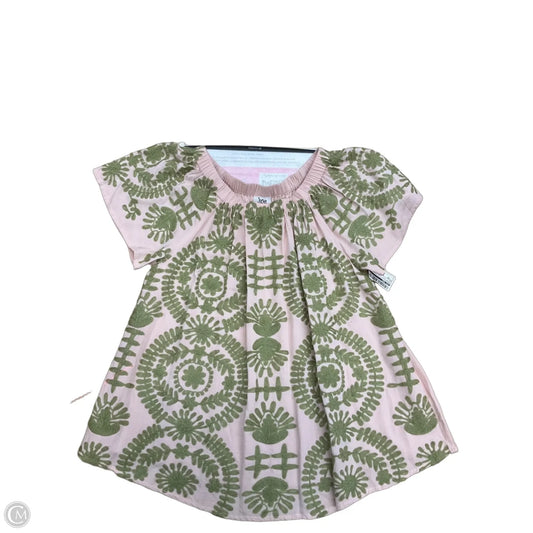 Top Short Sleeve By Ivy Jane In Floral Print, Size: Xs