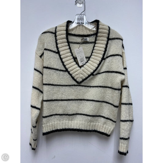 Sweater By A New Day In Striped Pattern, Size: S