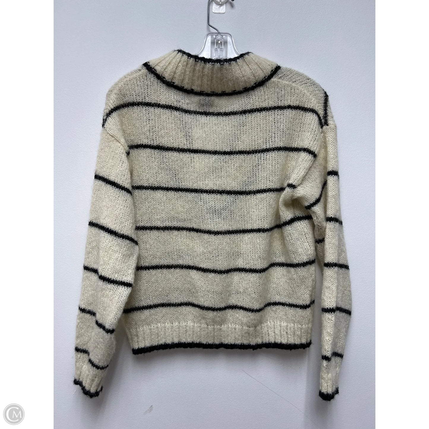 Sweater By A New Day In Striped Pattern, Size: S
