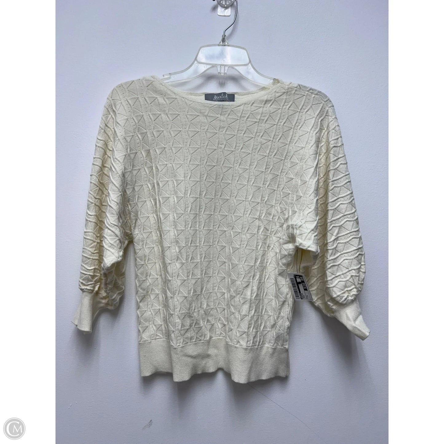 Sweater By Marled In Cream, Size: S