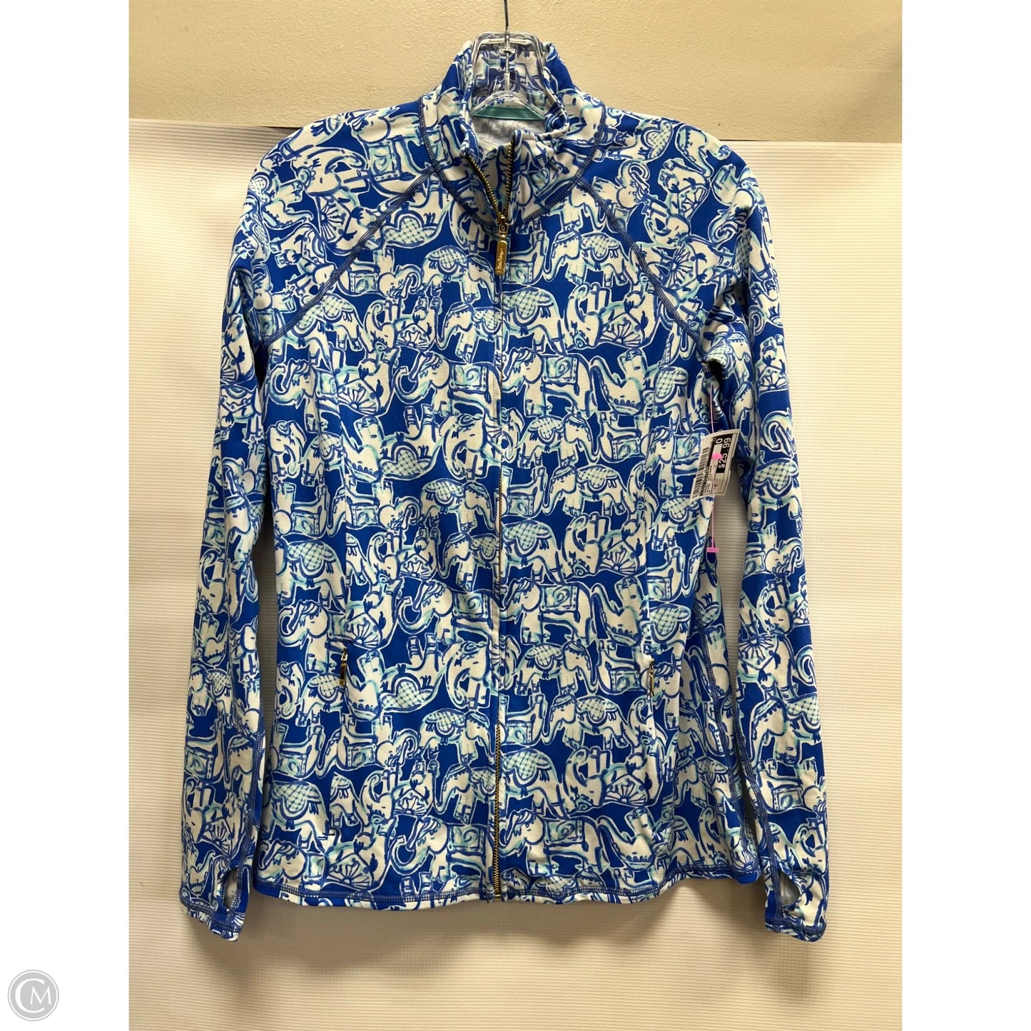 Jacket Designer By Lilly Pulitzer In Animal Print, Size: M