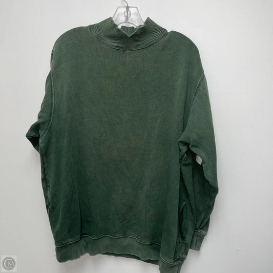 Sweatshirt Collar By Aerie In Green, Size: M
