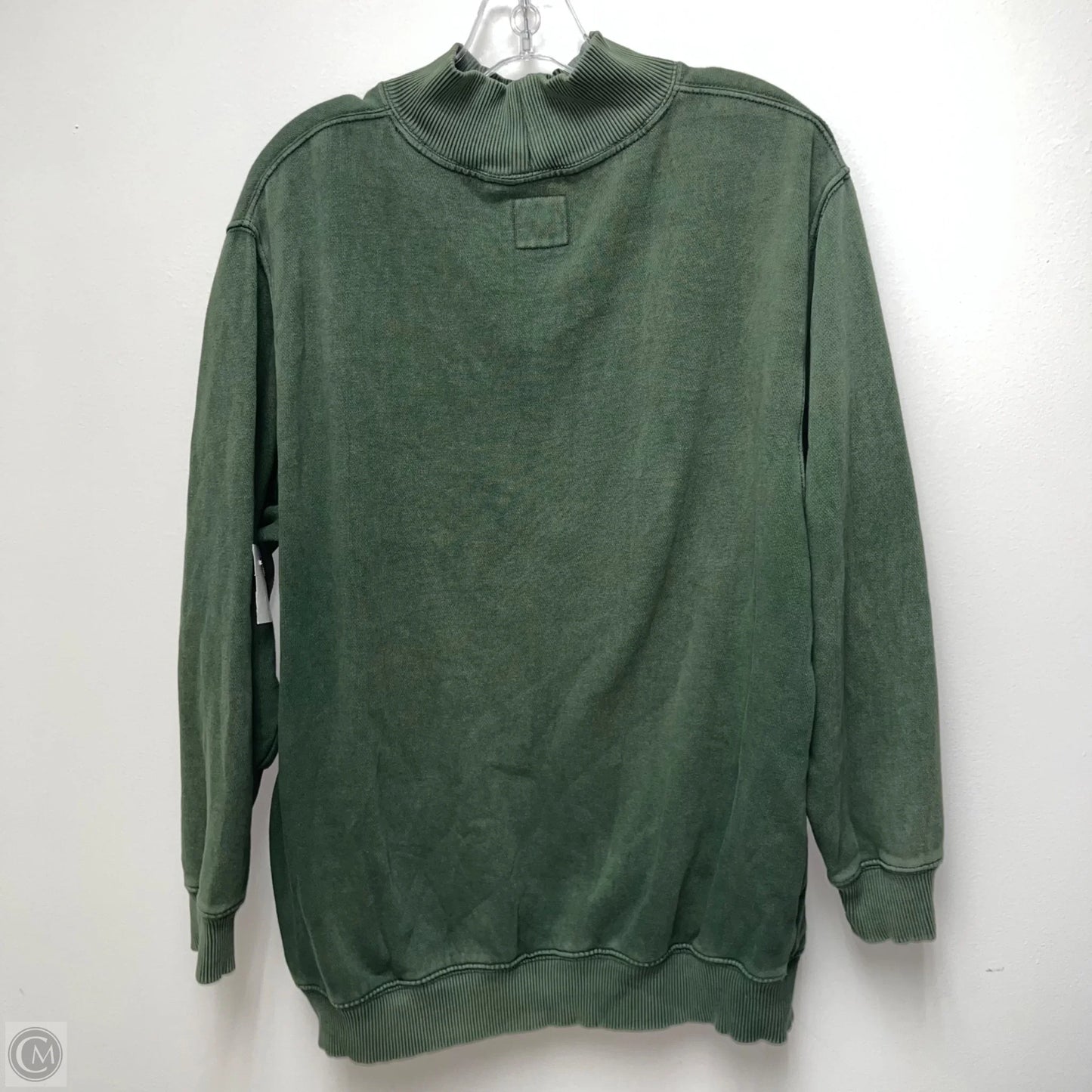 Sweatshirt Collar By Aerie In Green, Size: M