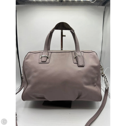 Handbag Designer By Coach, Size: Medium