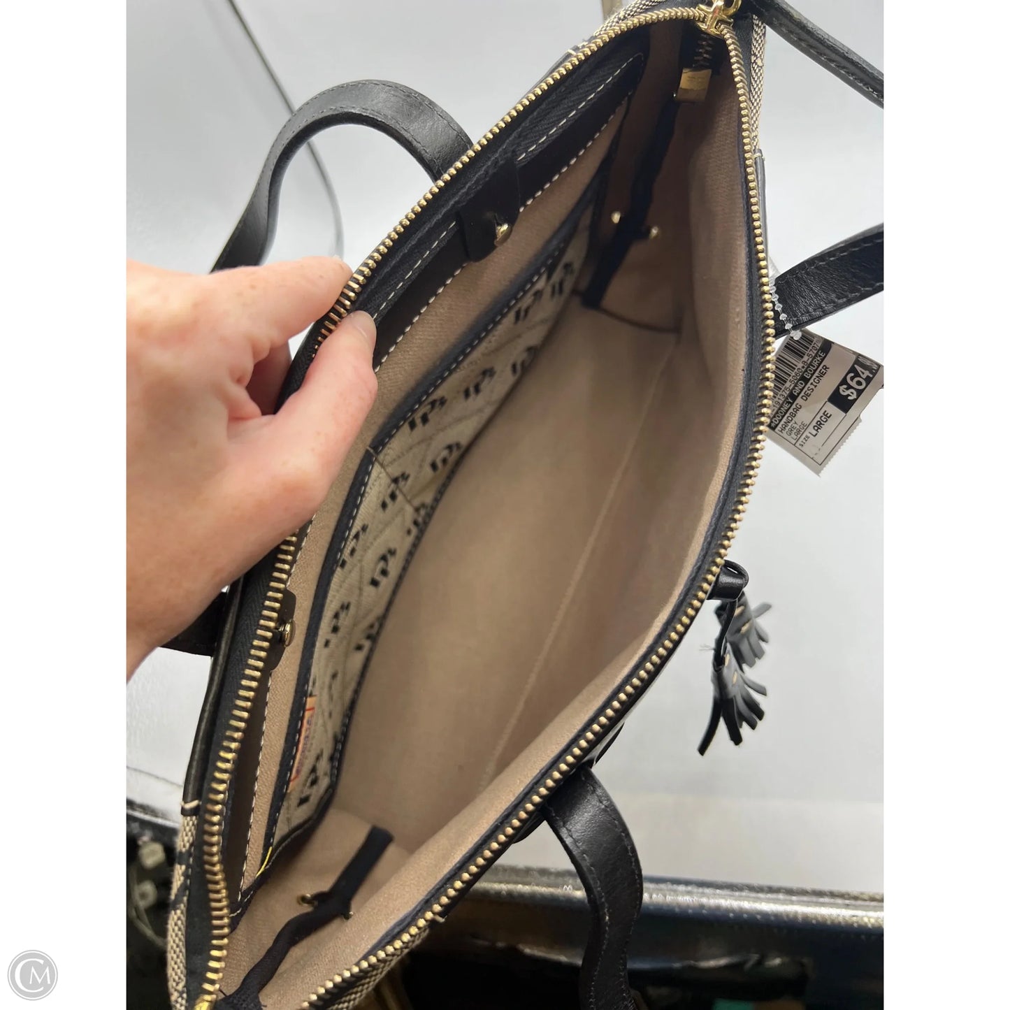 Handbag Designer By Dooney And Bourke, Size: Large