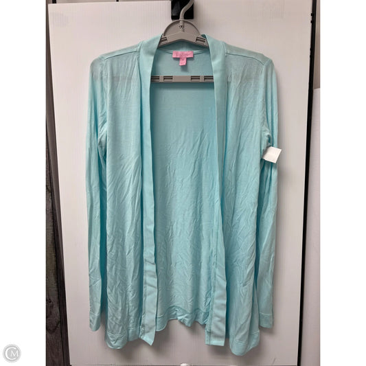 Cardigan Designer By Lilly Pulitzer In Teal, Size: Xs