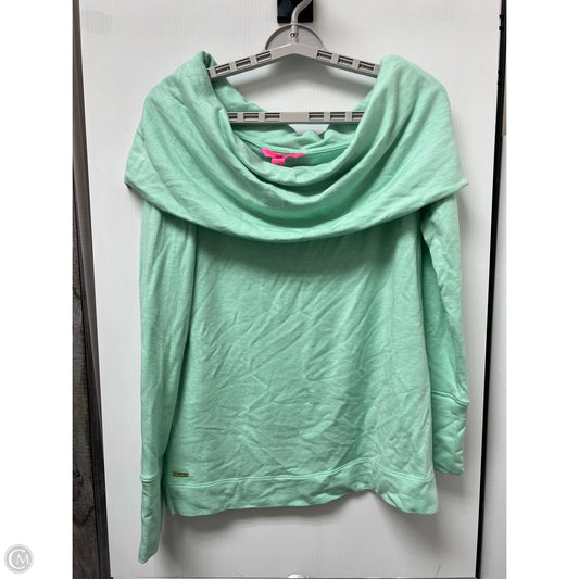 Sweatshirt Designer By Lilly Pulitzer In Teal, Size: S