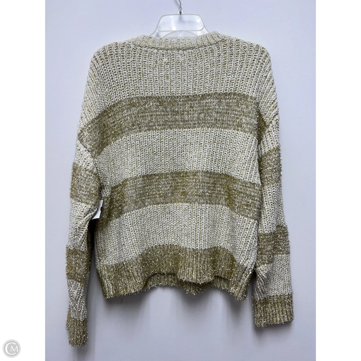 Sweater By Cmb In Striped Pattern, Size: L
