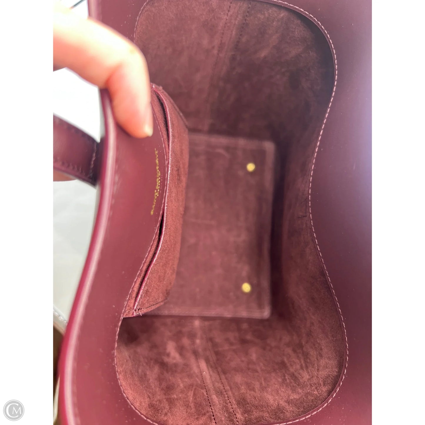 LE 37 in Shiny Leather By Yves Saint Laurent, Size: Small