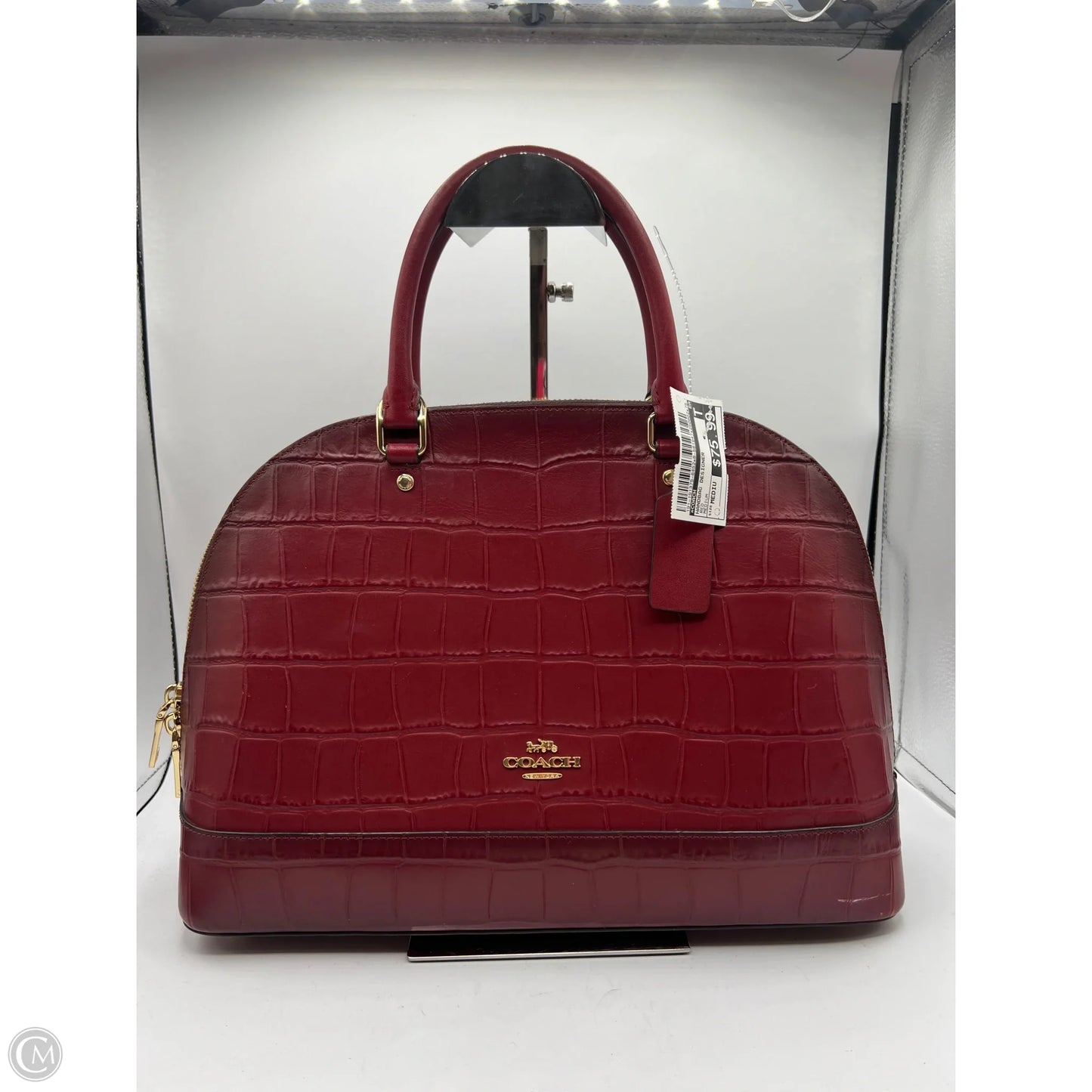 Handbag Designer By Coach, Size: Medium