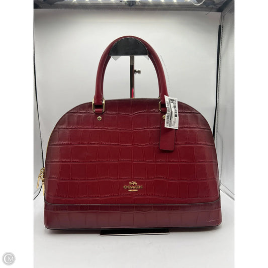 Handbag Designer By Coach, Size: Medium