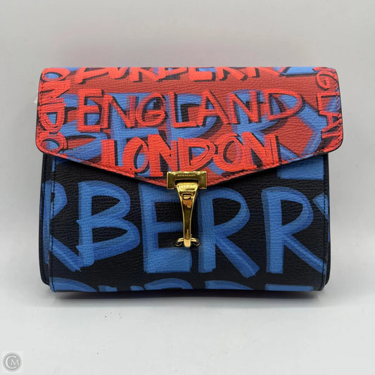 Macken Graffiti Print Crossbody By Burberry