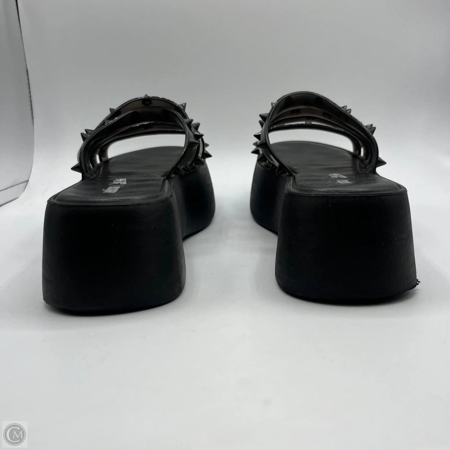 Sandals Luxury Designer By Jean Paul Gaultier In Black, Size: 7