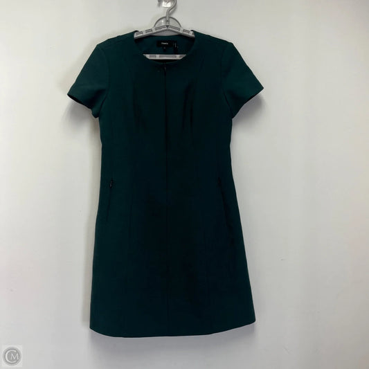 Dress Work By Theory In Green, Size: 8