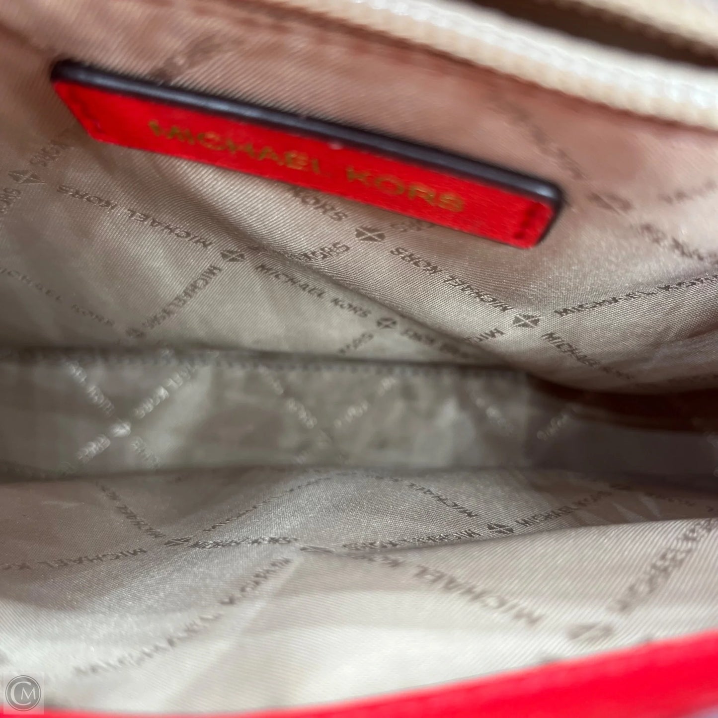 Crossbody Designer By Michael Kors, Size: Medium