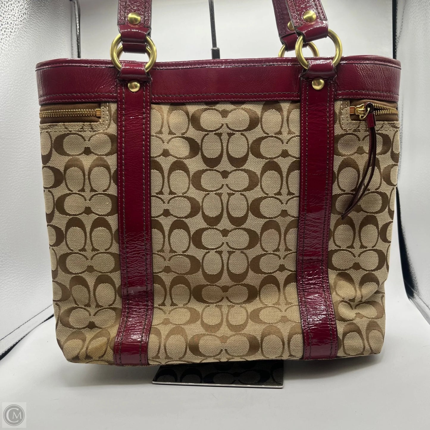 Handbag Designer By Coach, Size: Medium