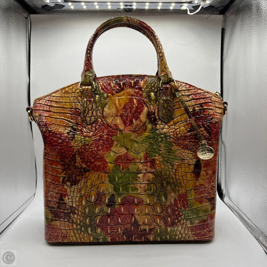Handbag Designer By Brahmin, Size: Large