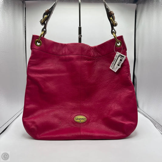 Handbag By Fossil, Size: Large