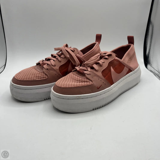 Shoes Sneakers By Nike In Pink, Size: 8