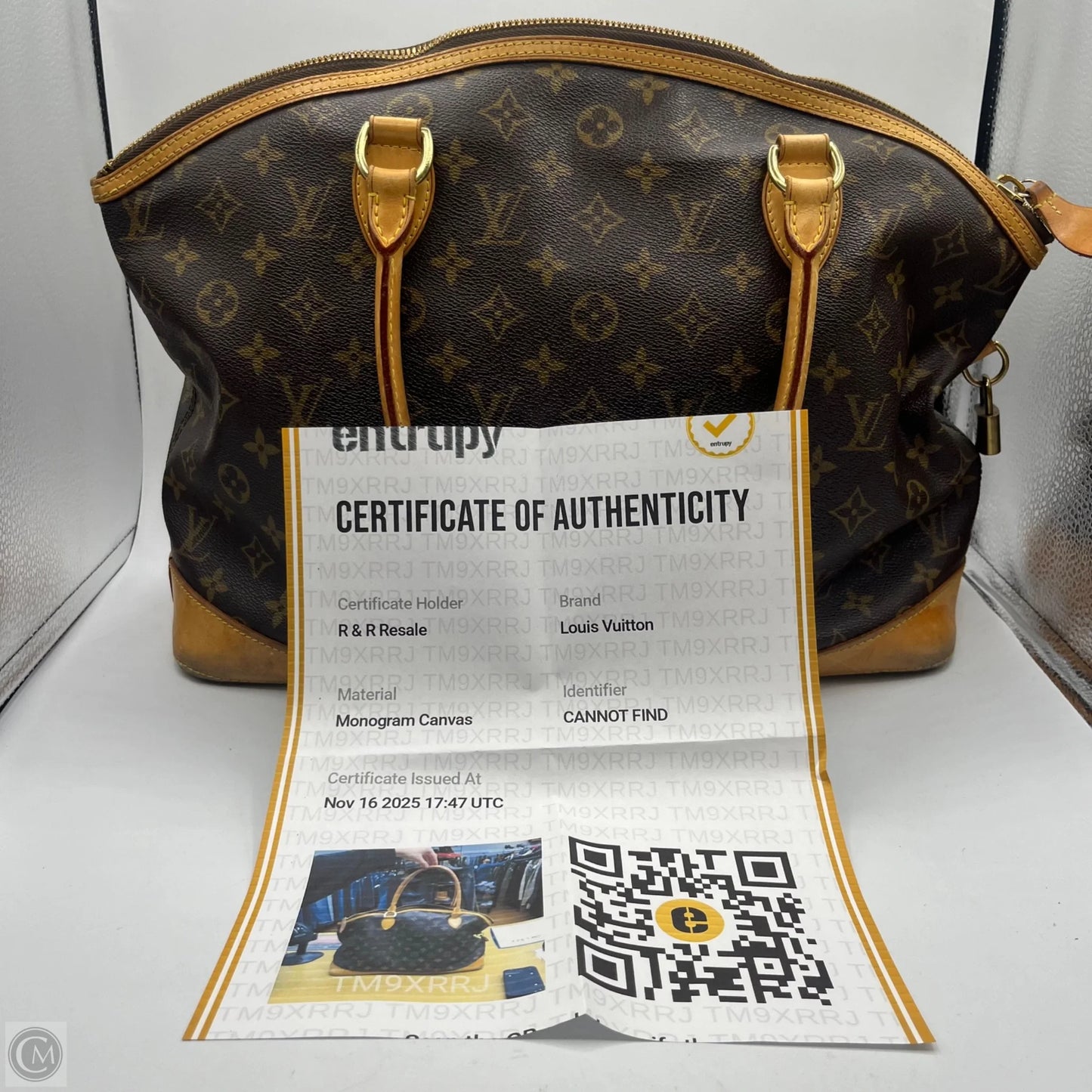 Handbag Luxury Designer By Louis Vuitton, Size: Large