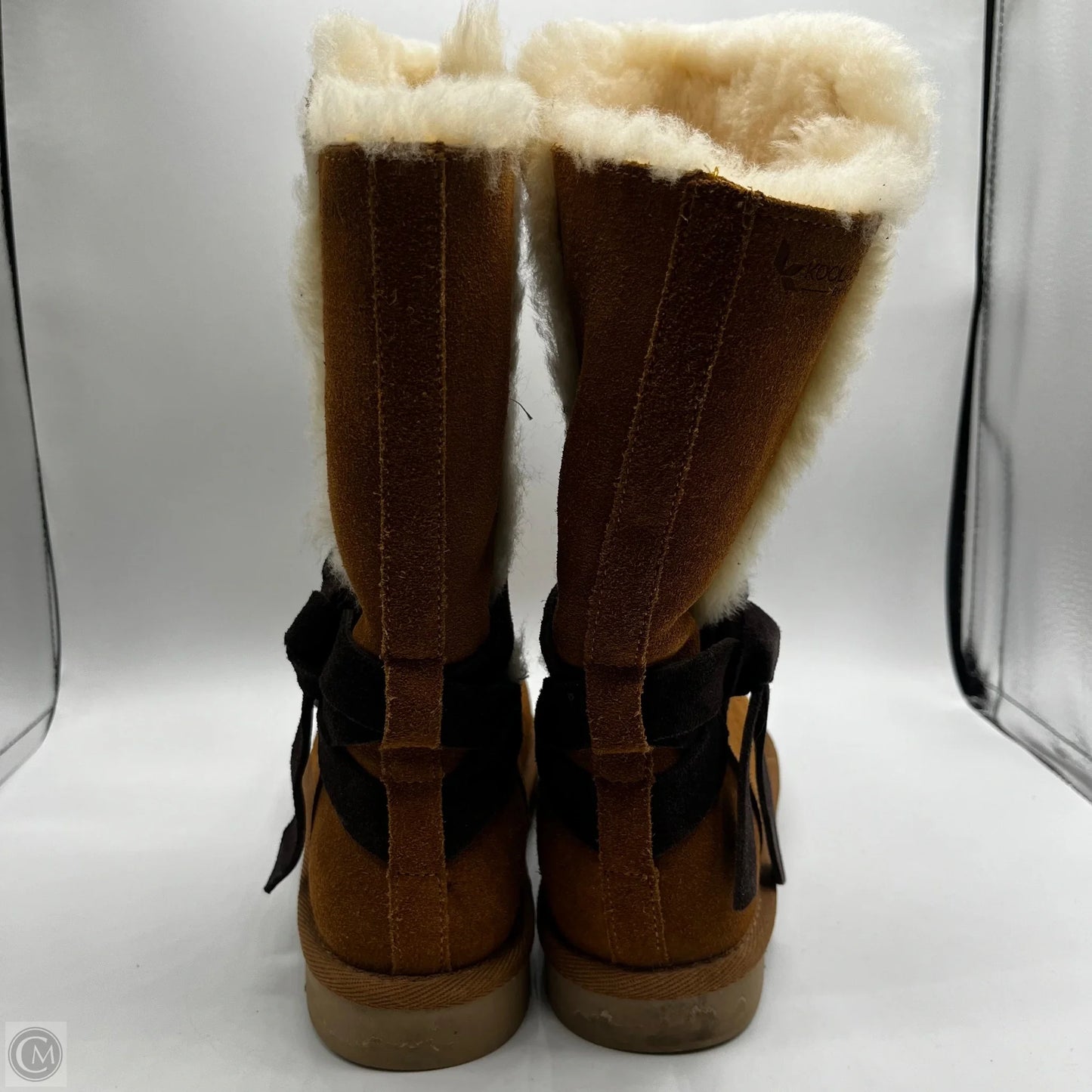 Boots Mid-calf Flats By Koolaburra By Ugg In Brown, Size: 7