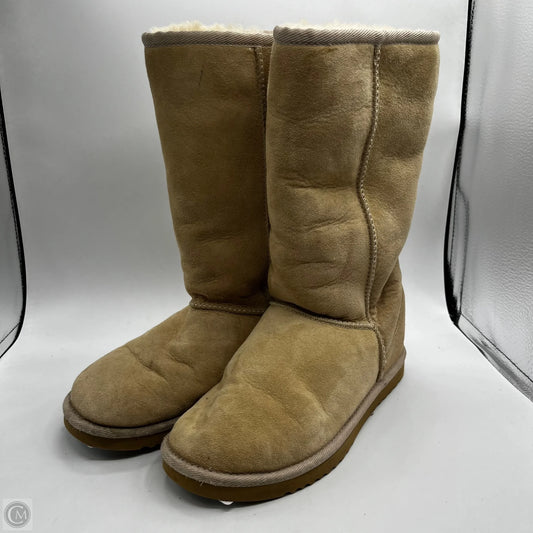 Boots Designer By Ugg In Cream, Size: 6