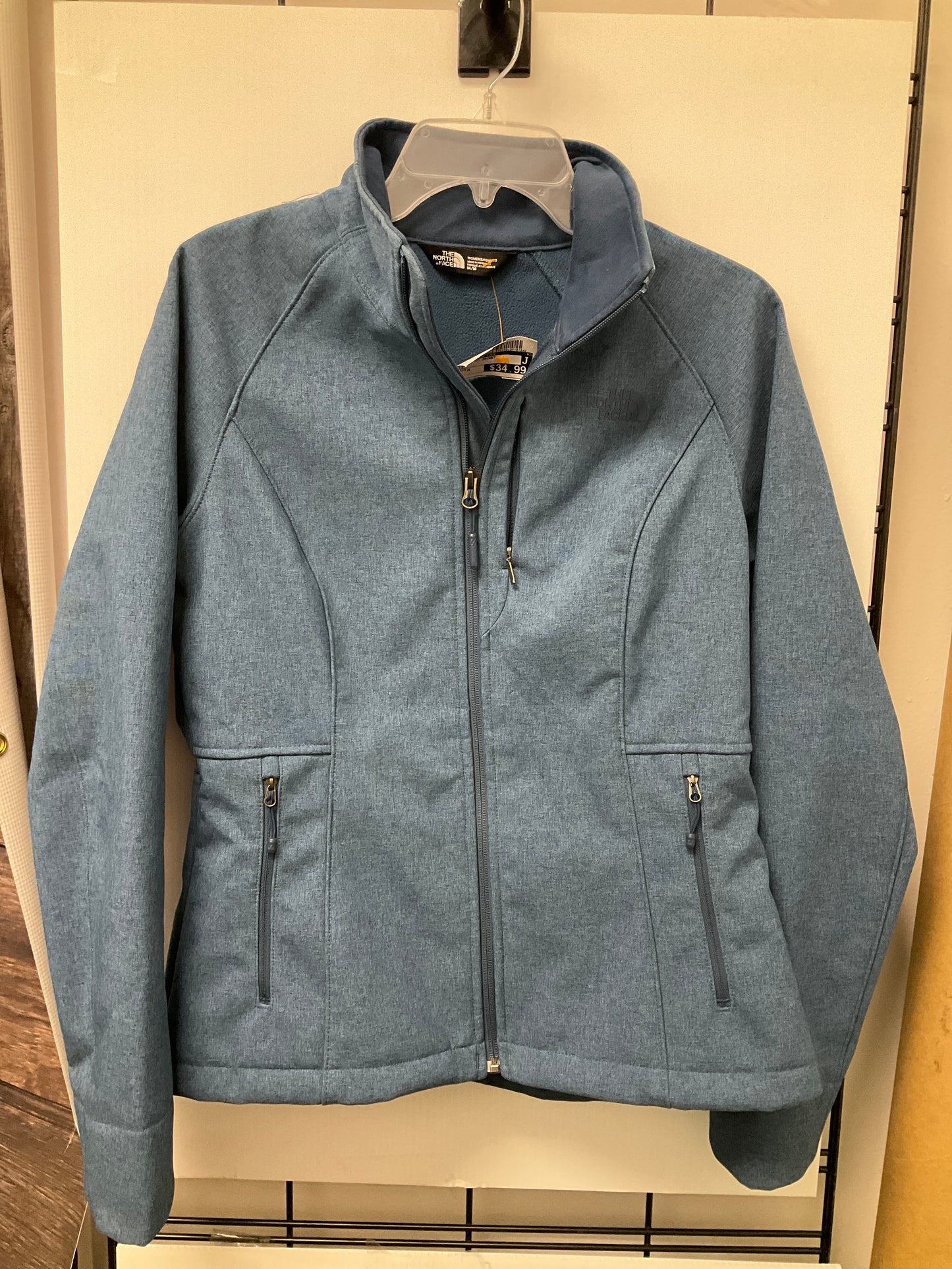 Athletic Jacket By The North Face In Blue, Size: M