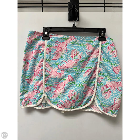 Skort Designer By Lilly Pulitzer In Multi-colored, Size: 10