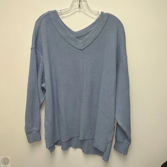 Sweater By Aerie In Blue, Size: M