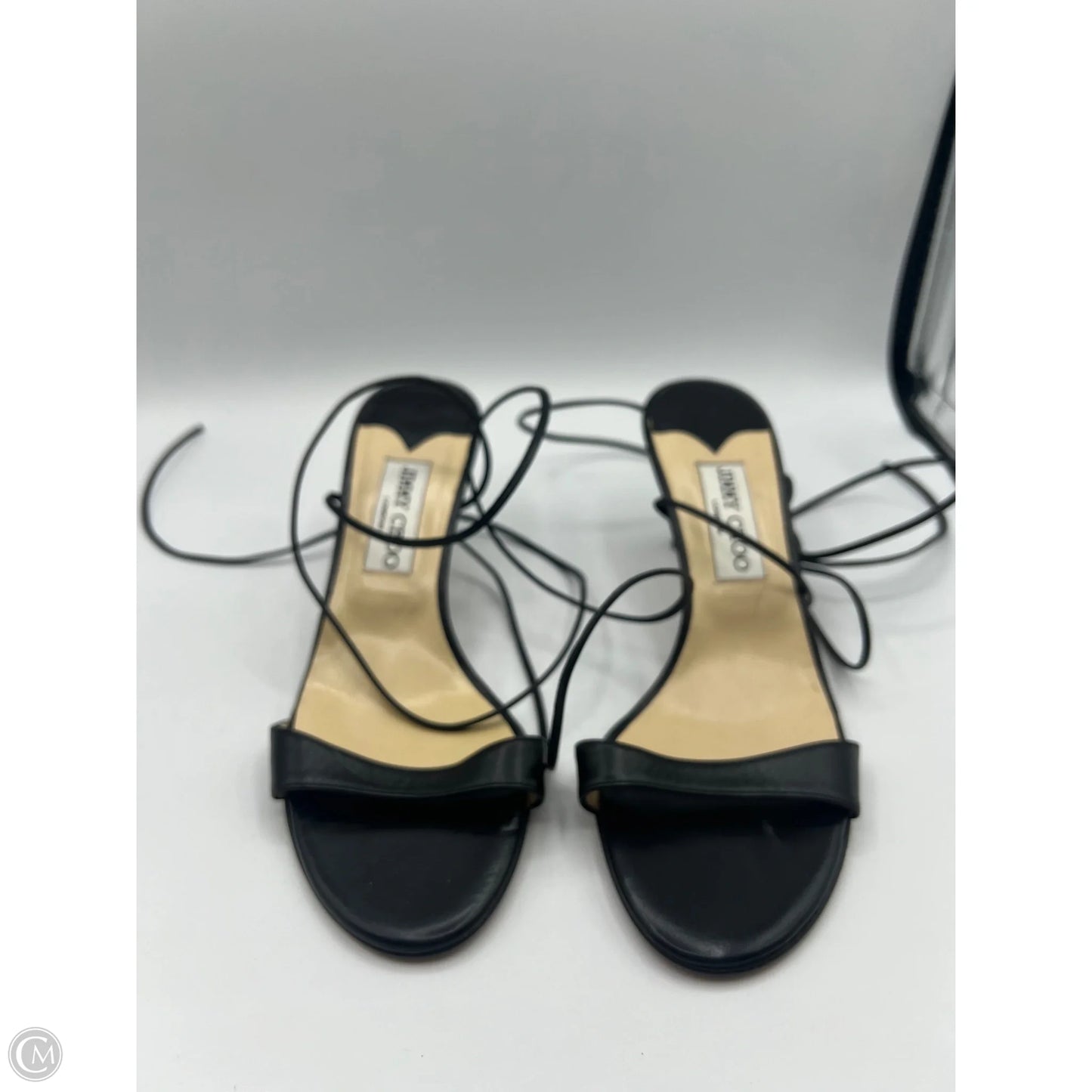 Shoes Luxury Designer By Jimmy Choo In Black, Size: 7