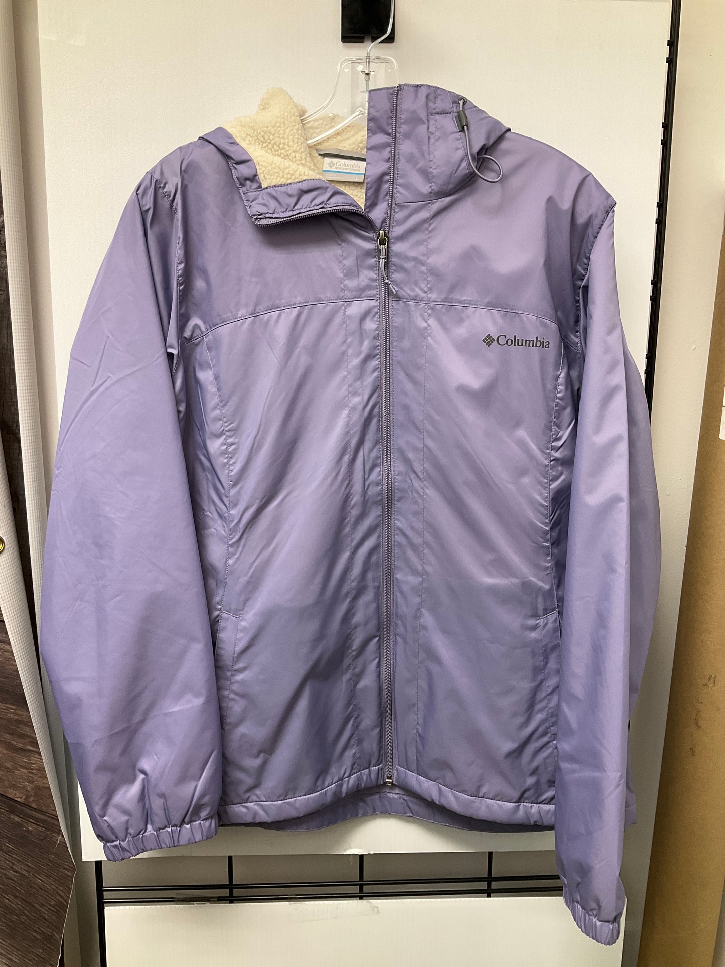 Coat Peacoat By Columbia In Purple, Size: L