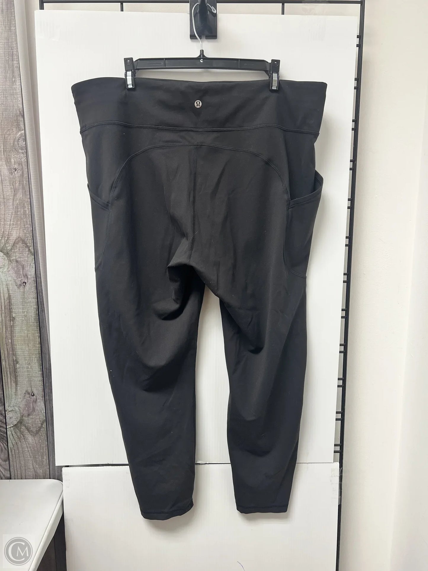 Athletic Leggings By Lululemon In Black, Size: 20