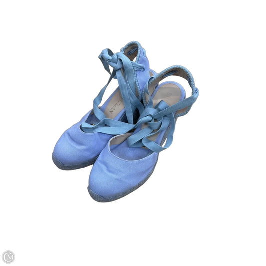 Shoes Designer By Stuart Weitzman In Blue, Size: 9.5