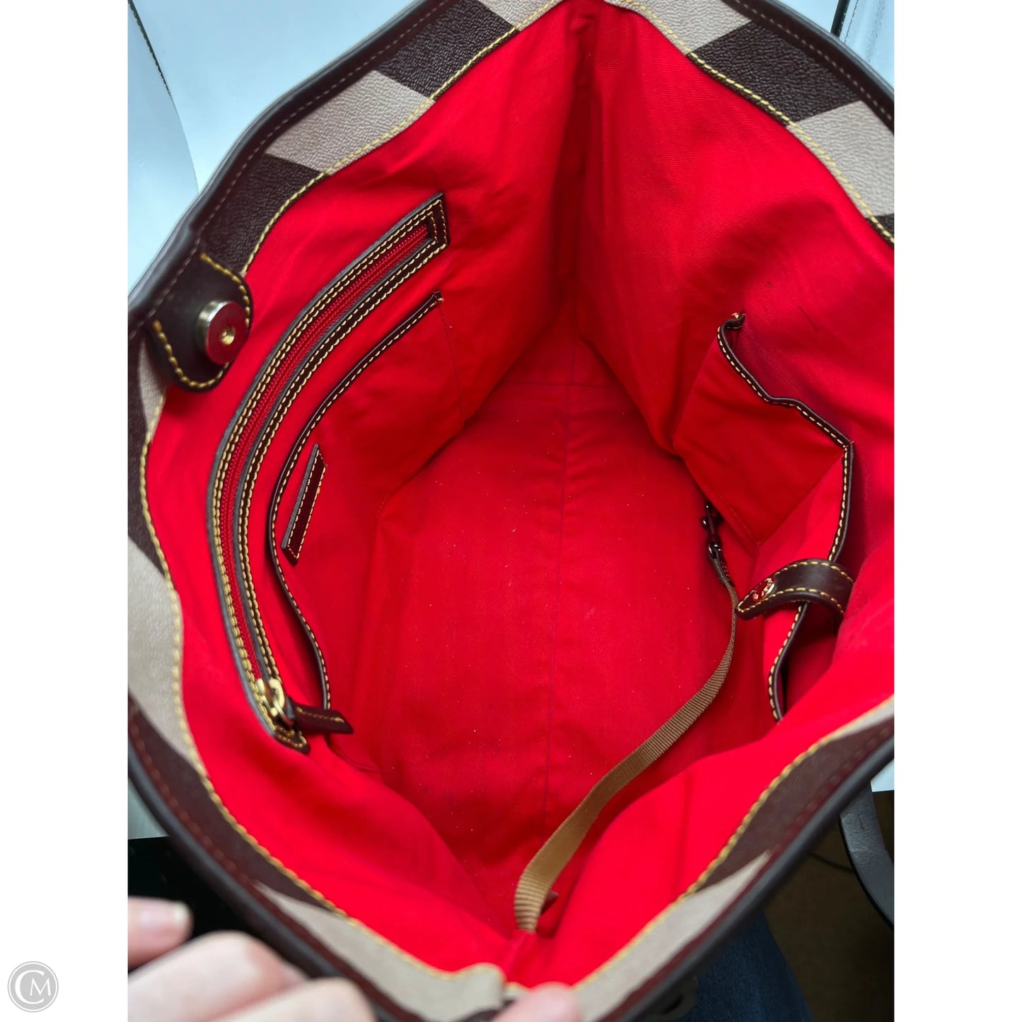 Handbag Designer By Dooney And Bourke, Size: Large