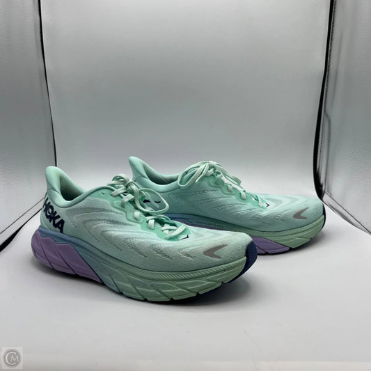 Shoes Athletic By Hoka In Blue & Purple, Size: 8.5