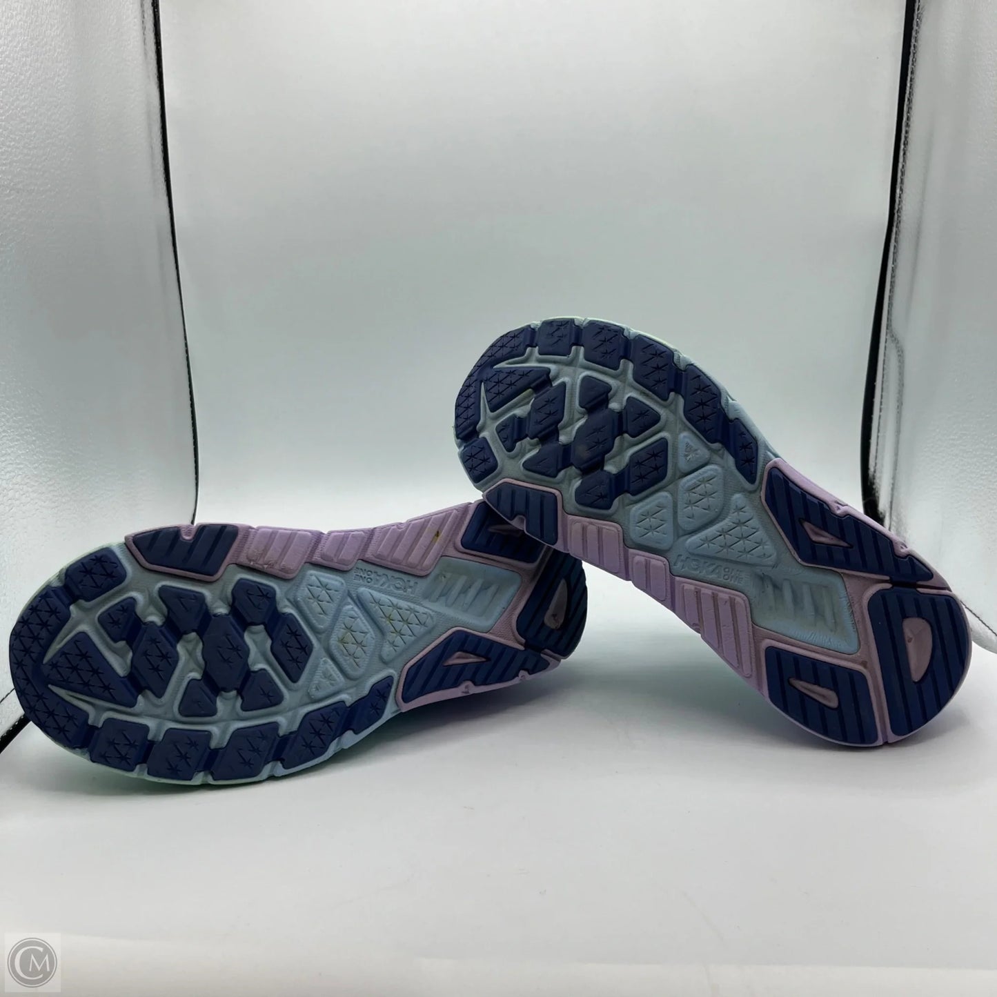 Shoes Athletic By Hoka In Blue & Purple, Size: 8.5