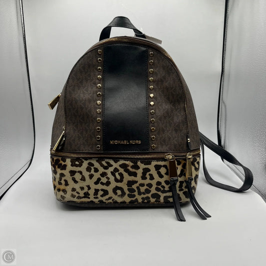 Backpack Designer By Michael Kors, Size: Medium