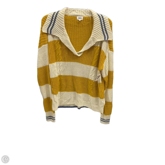 Sweater By Bke In Yellow, Size: M