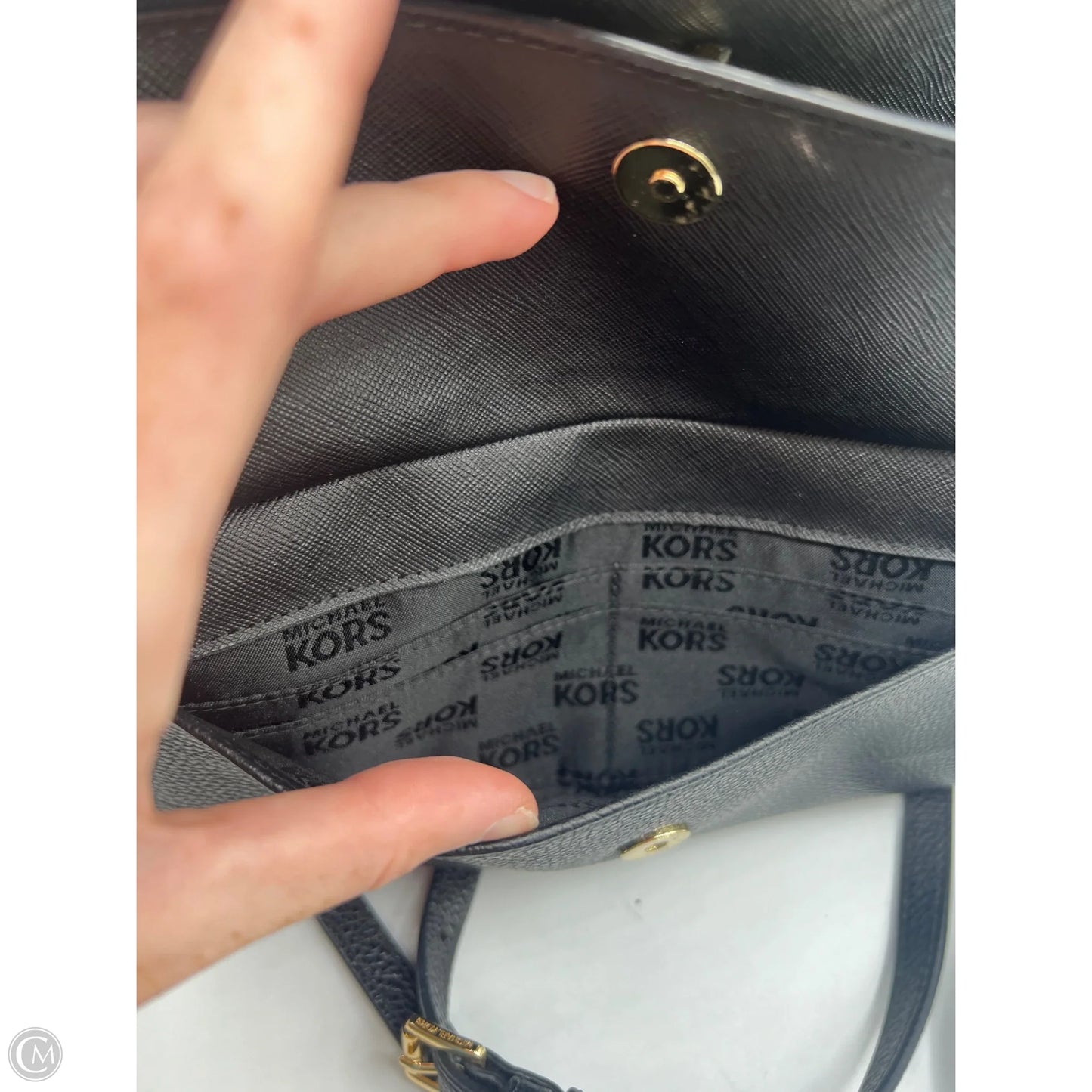 Crossbody Designer By Michael Kors, Size: Medium