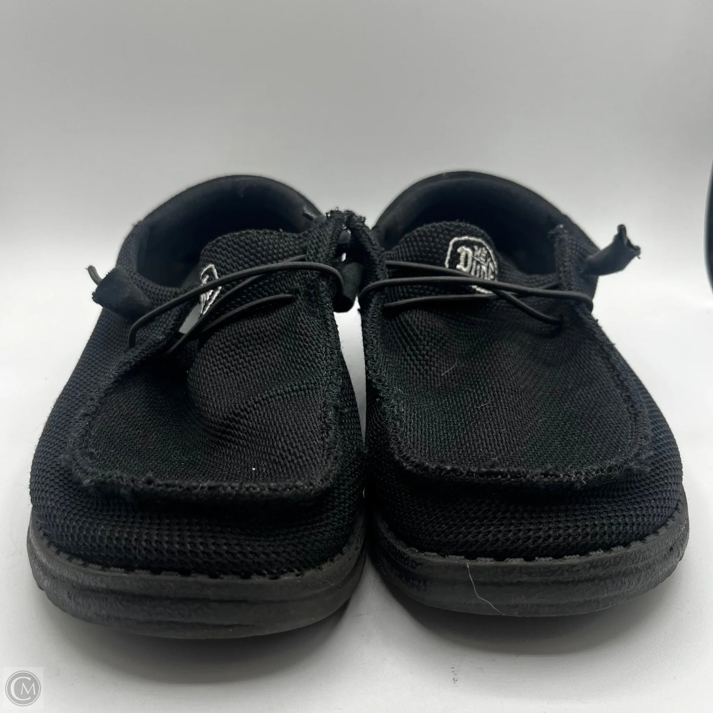 Shoes Flats By Hey Dude In Black, Size: 11