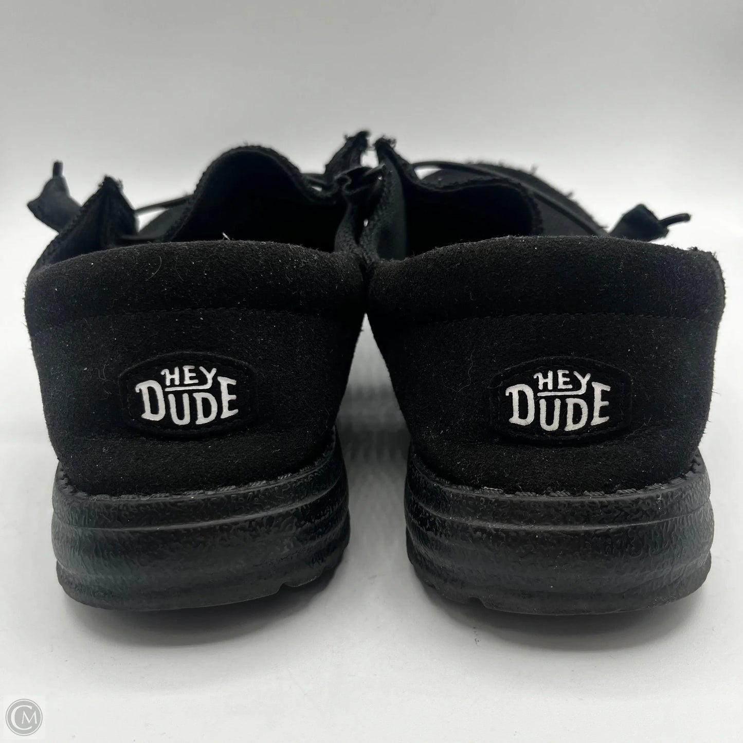 Shoes Flats By Hey Dude In Black, Size: 11