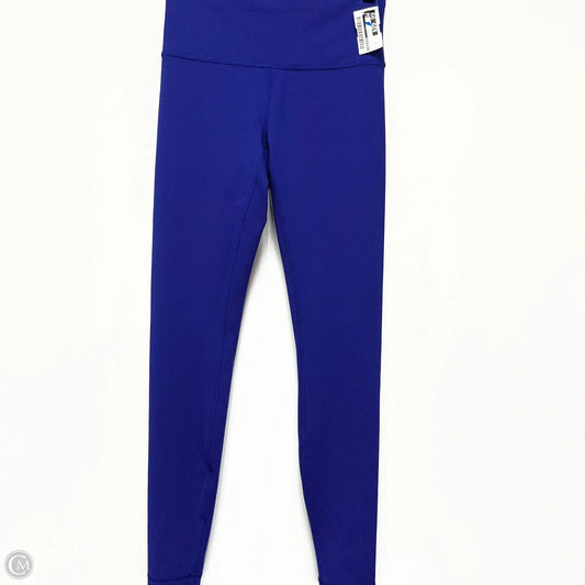 Athletic Leggings By Lululemon In Blue, Size: 6