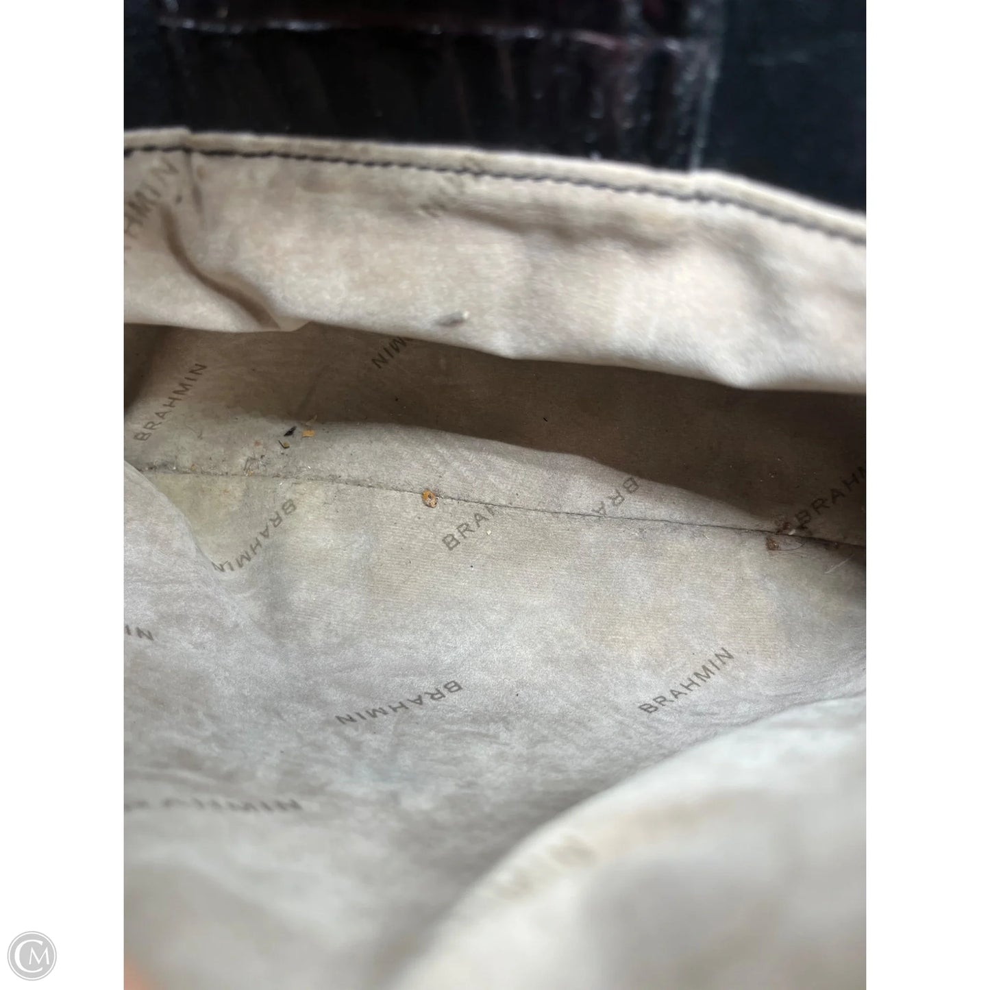 Handbag Designer By Brahmin, Size: Large