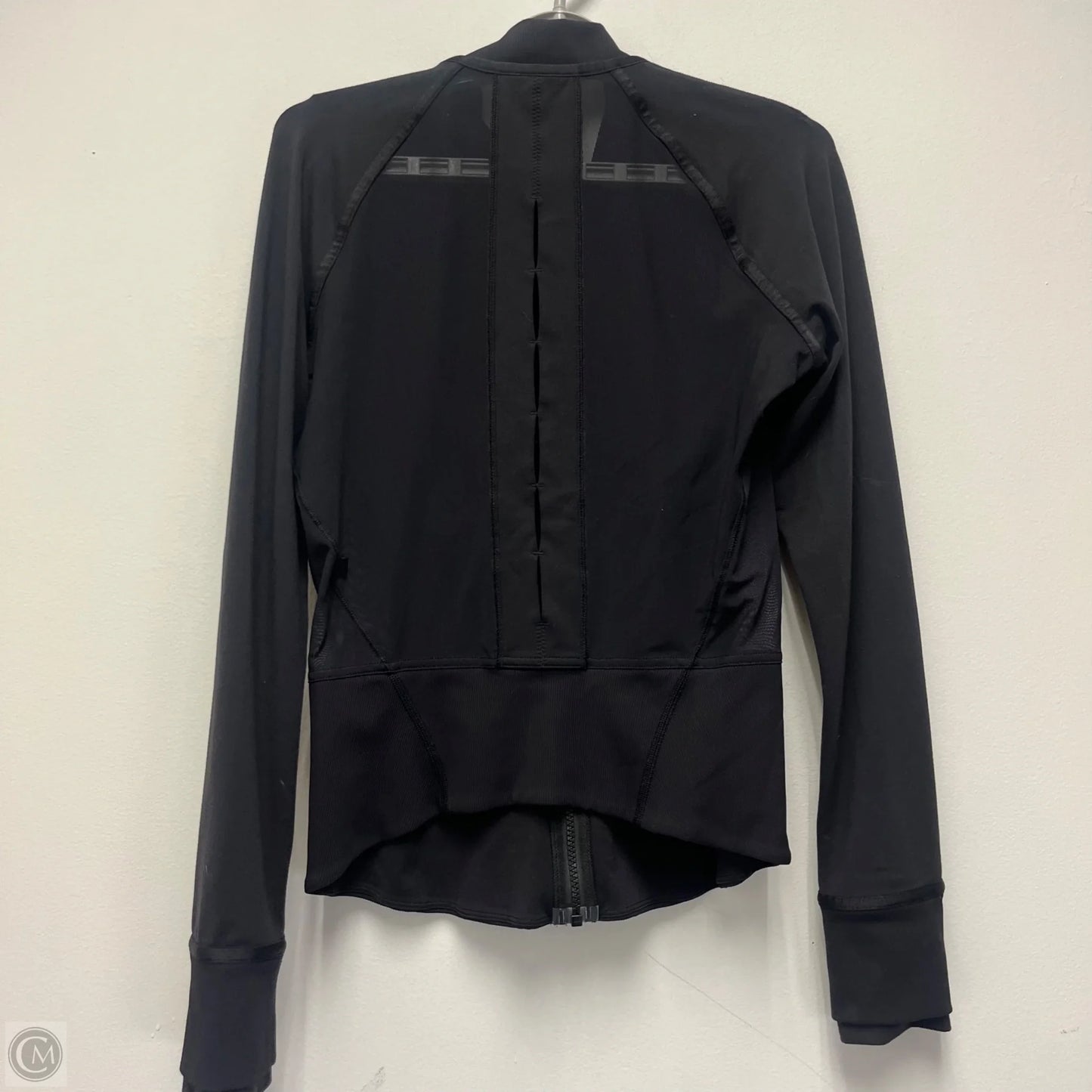 Athletic Jacket By Lululemon In Black, Size: Xs