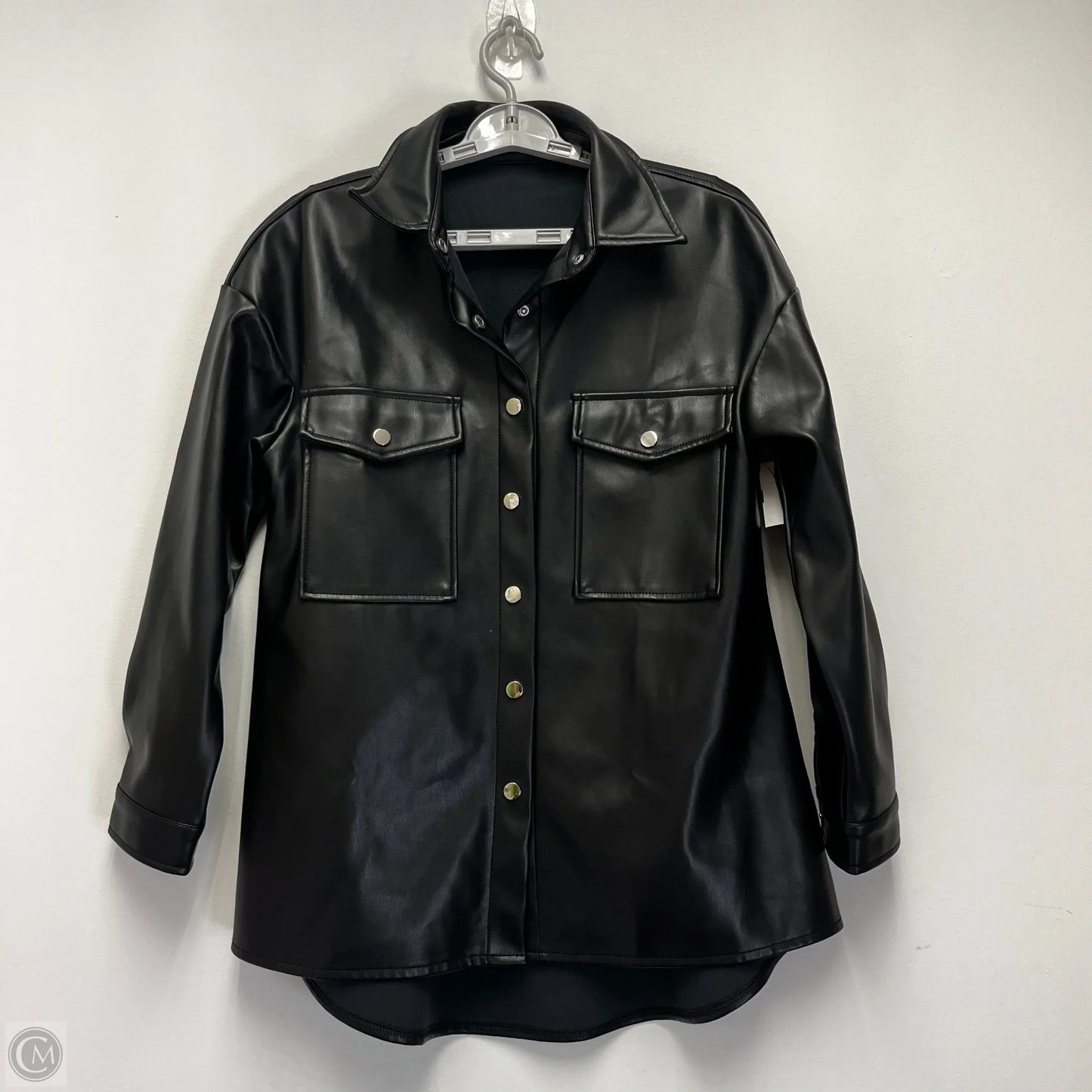 Jacket Other By Clothes Mentor In Black, Size: L